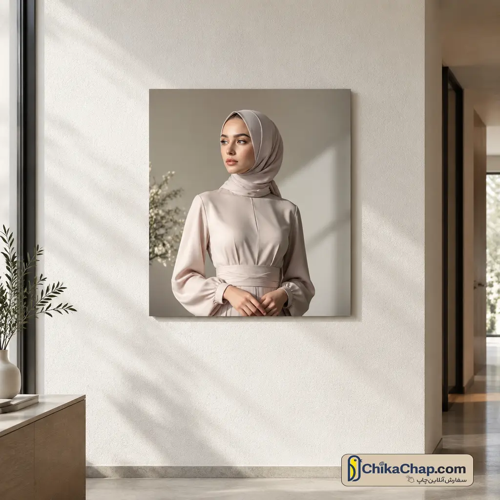 چاپ تابلو شاسی چهره با طراحی مدرن و شیک